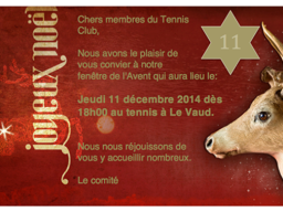 Fenêtre de l'avent 2014